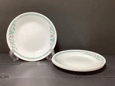 Set of 4 CORNING CORELLE ROSEMARIE 6 3/4" Bread Plates (CR005-012025)