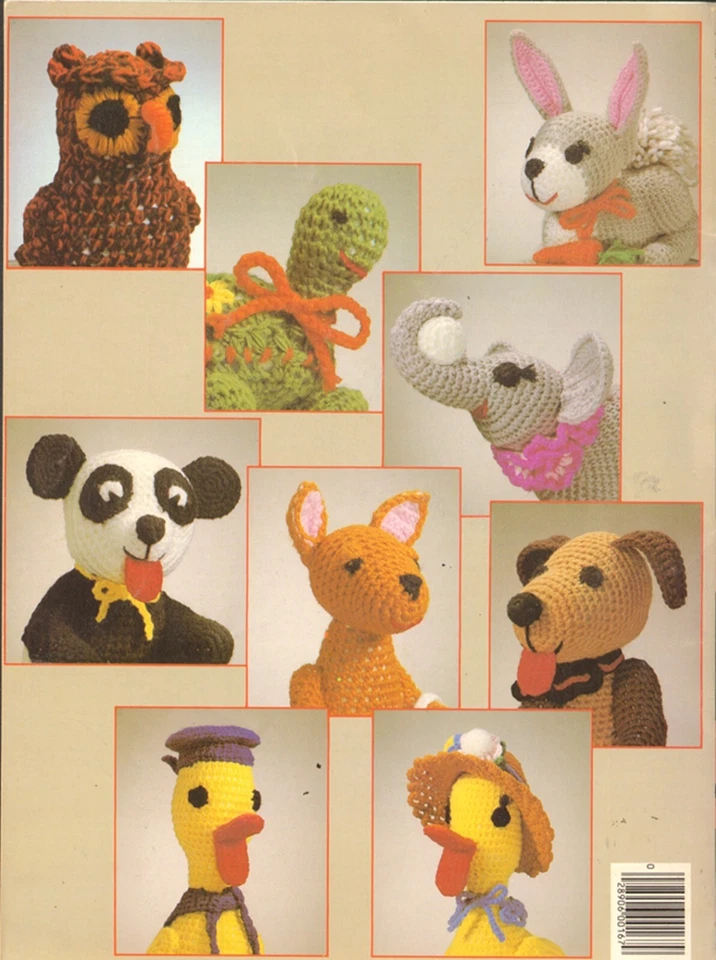 More Critters to Crochet by Juanita Muner Leisure Arts Leaflet 167 dated 1980 - Image 2 of 2