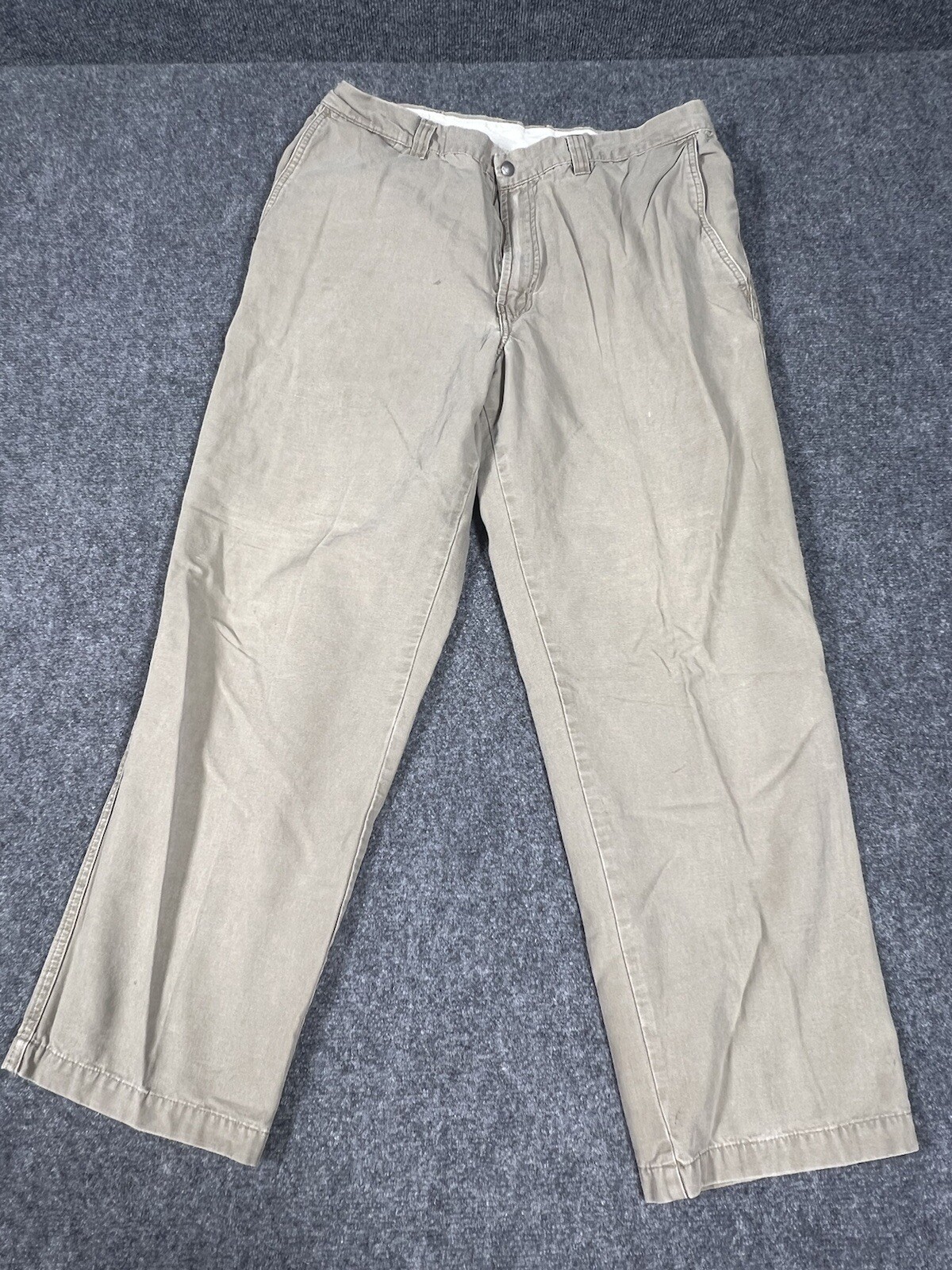 Columbia Men's Beige 36x30 Outdoor Chino Dress Pants with Pockets