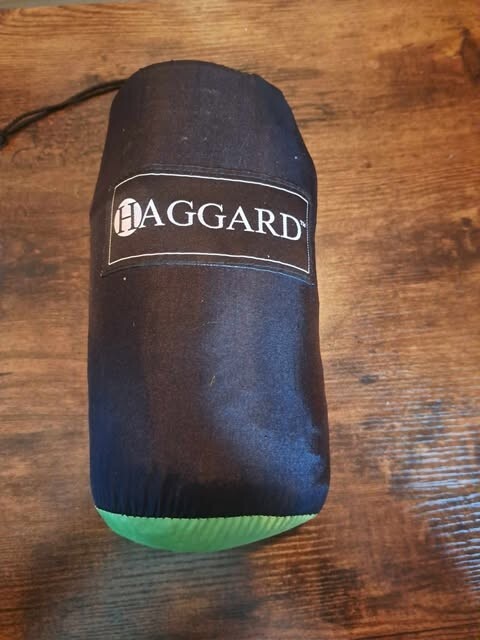 Haggard Single person hammock, never used, no tags. green/black