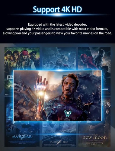 12.1" Android Navigation Car GPS Stereo Radio Wifi For Cadillac SRX 09~12 8+128 - Picture 12 of 21