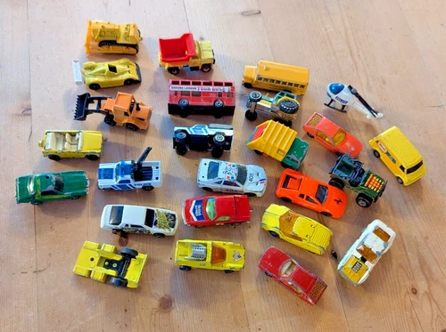 Bundle of Corgi, Matchbox, Lesney Diecast Vehicles
