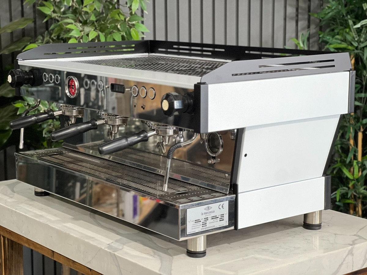 LA MARZOCCO LINEA PB GROUP ESPRESSO COFFEE MACHINE WHITE