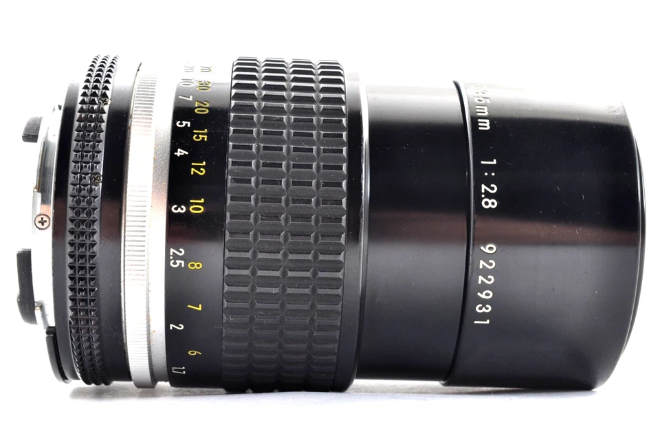Nikon Ai-s Nikkor 135mm f/2.8 MF Telephoto Lens w/Caps " Near Mint " From Japan - Image 4 of 4