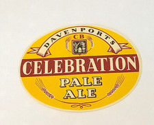 Davenports - Celebration Pale Ale - Vintage Beer Label