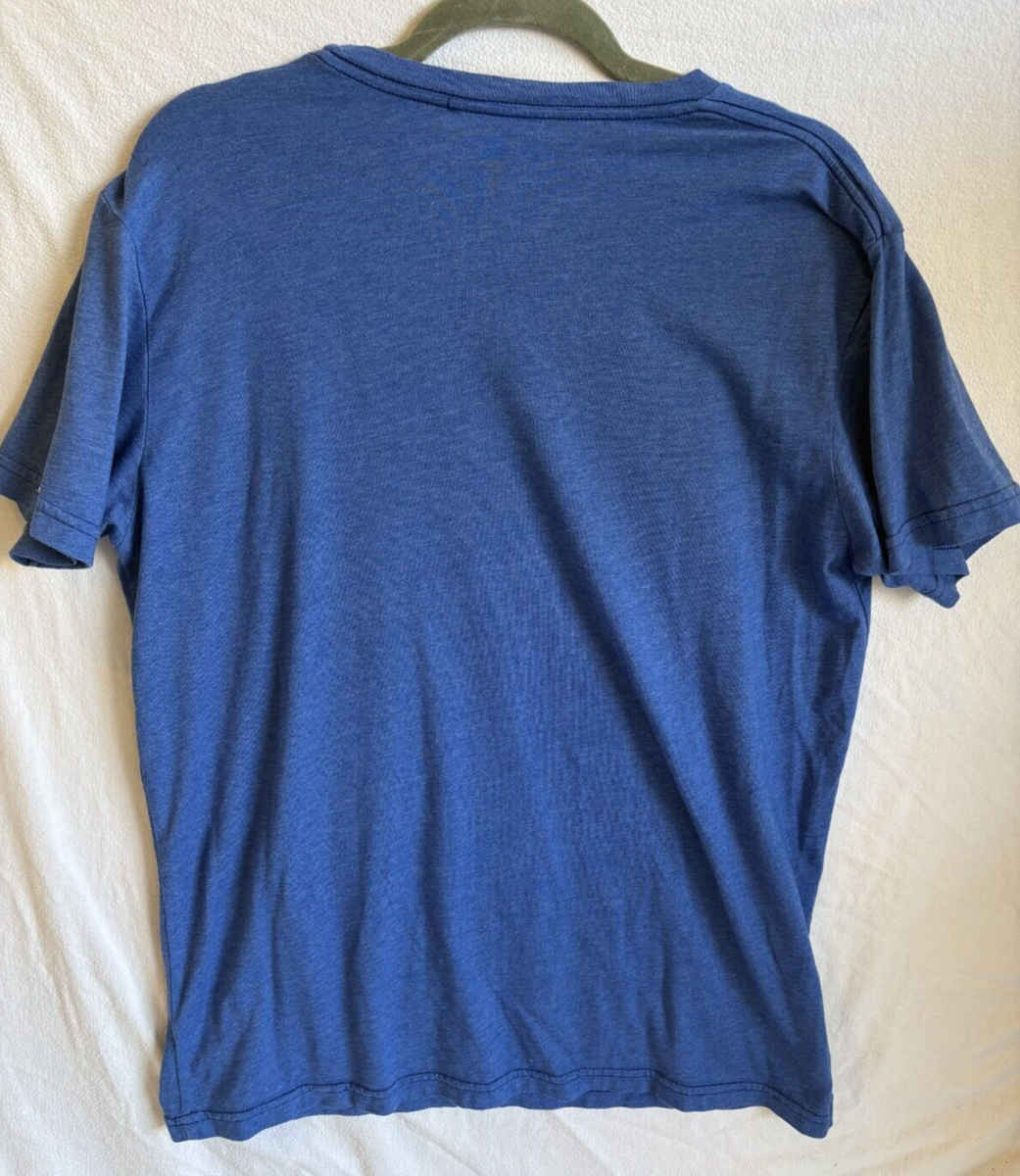 Radiohead blue T-shirt Waste Concert 2018 tour Felt