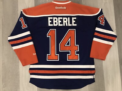 REEBOK PREMIER JORDAN EBERLE EDMONTON OILERS NHL