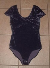 AMERICAN EAGLE Dark Gray Sz Small Soft Velour Stretchy Scoop Neck Bodysuit