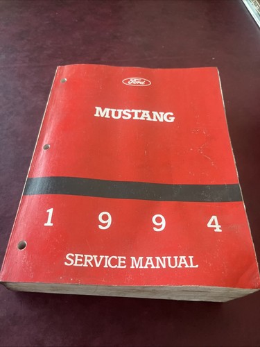 1994 Ford Mustang Original Shop Repair Maintenance Service Manual Cobra GT