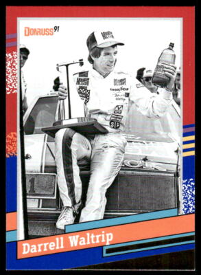 Darrell Waltrip Junior Johnson & Associates 2024 Donruss #151 Red and Blue 31741