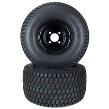 (2) Super Turf Tire Assm 20x10.50-8 Fits Gravely Pro Stance 48" 52" 60" 07101321