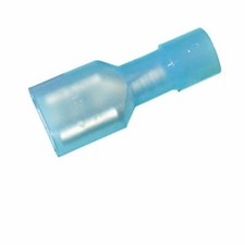 Female Quick Disconnect Nylon Fully Insulated .250" 16-14 AWG Blue - 25PK