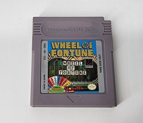 Nintendo Game Boy, Wheel of Fortune (1990) Great classic game! FAST SHIPPING!