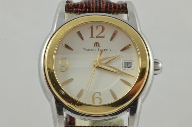 Maurice Lacroix Sphere Femme Montre Acier Quartz 36mm Sh1014 Noir | Achetez  sur eBay