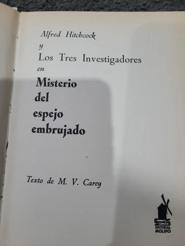 The Three Investigators Spanish Edition Misterio Del Espejo Embrujado - Picture 5 of 5