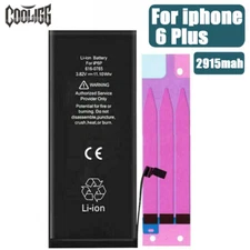 Cooligg Replacement Internal Battery For Apple iPhone 6 Plus 2915mah With Tape