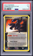 Pokemon POP Series 5 #17 Umbreon Gold Star 2007  --  PSA 3  -- POP 39 on eBay