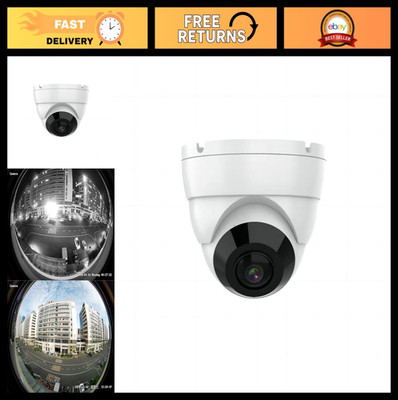 Real HD 5MP TVI Analog Camera 180° Wide Viewing Angle Fisheye Dome BNC Camera