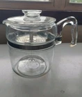 Vintage Pyrex Flameware 7759-H Glass 9 Cup Percolator Coffee Pot Complete