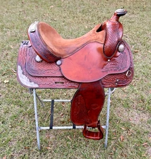 Tex Tan Hereford Brand Saddle 15.5” Western Show Equitation Pleasure Horse USA