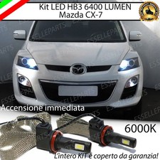 KIT FULL LED HB3 ABBAGLIANTI MAZDA CX-7 CX 7 6000K CANBUS 6400 LUMEN