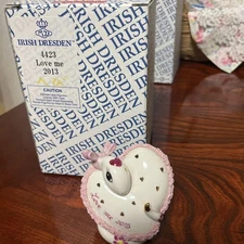 Irish Dresden Snake Zodiac Ornament