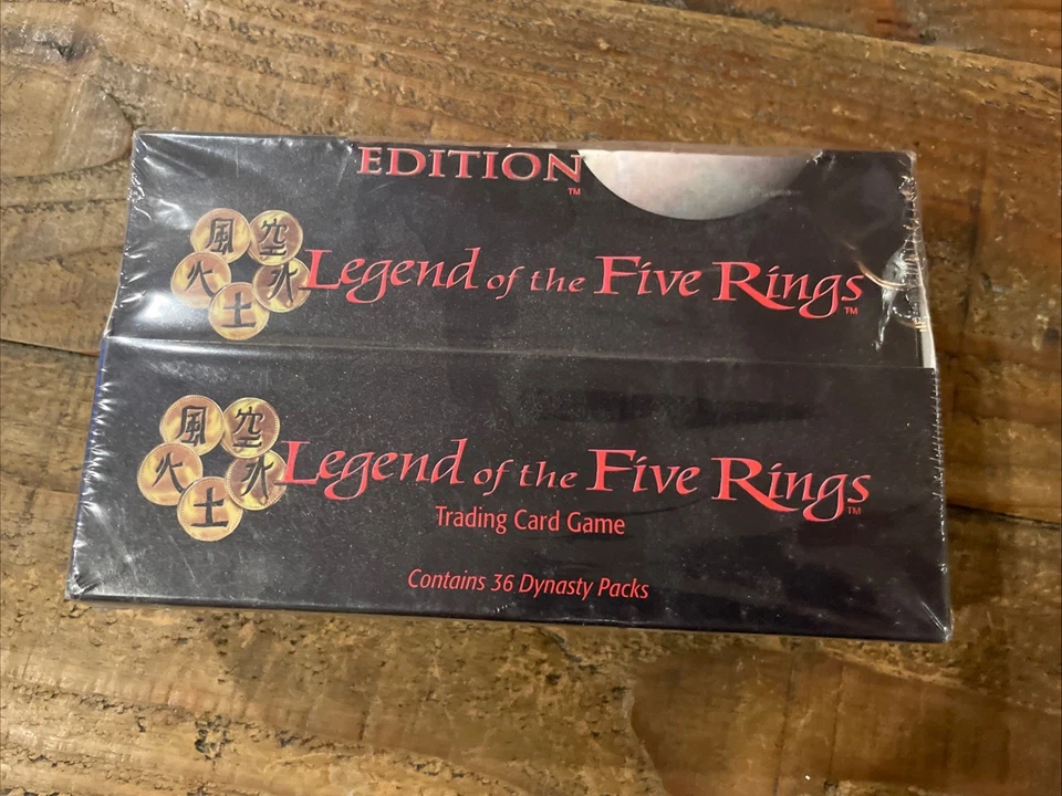 Pearl Edition Legend of the Five Rings (L5R) Booster Box. 36 Packs Sealed 1999 - Image 2 of 4