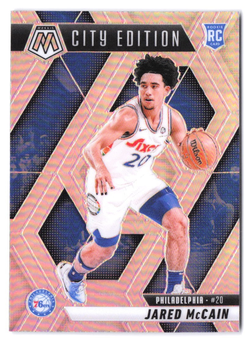 2024-25 Panini Mosaic - Jared McCain #277 Silver Prizm Rookie RC a