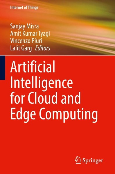 Artificial Intelligence For Cloud And Edge Computing Sanjay Misra (U. A.) Buch-image