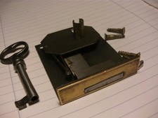 Möbelschloss Einlassschloss Dorn 5,5 Schrank Sekretär Schloß Schlüssel Vitrine