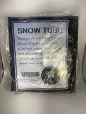 SUNYPLAY Inflatable Snow Tube for Sledding Heavy Duty with Handle for Family