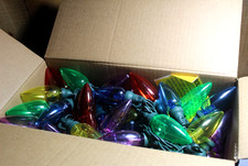 Home Accents 100 Count Multicolor Super Bright Steady Light C9 Lights 65.4 Ft