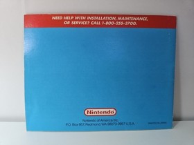 Yoshi's Cookie Instruction Manual Only Nintendo NES