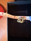 10k Yellow Gold Ruby And Diamond Ring Size 4.25 And Weight of 3.1g — photo 7