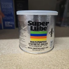 New Super Lube Multi-Purpose Synthetic Grease  400grams Old type.