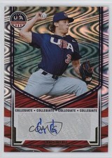 2025 Panini Stars and Stripes Swirl 5/75 Gabe Gaeckle #NTS-GG Auto 0j81
