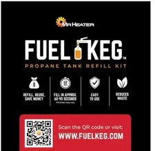 Mr Heater Refillable Propane Tank Kit