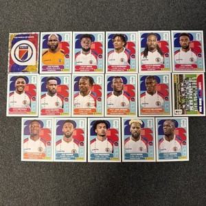 2026 Panini FIFA World Cup Team  Haiti  Set 17 Stickers lot