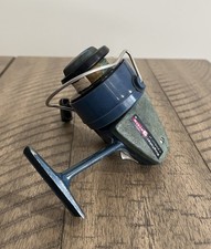 Vintage Garcia Mitchell Kingfisher K35 Spinning Fishing Reel Made in France Blue