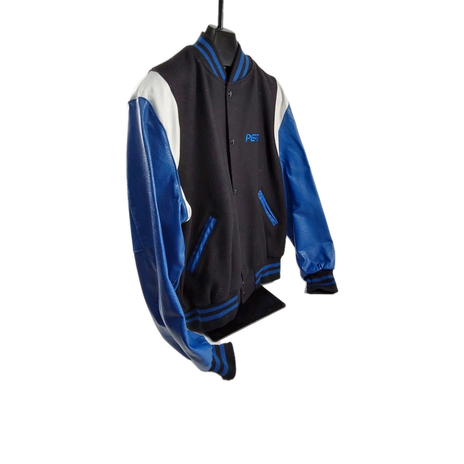 Vintage Pepsi Varsity Wool/Leather Men's Jacket Size L image 2