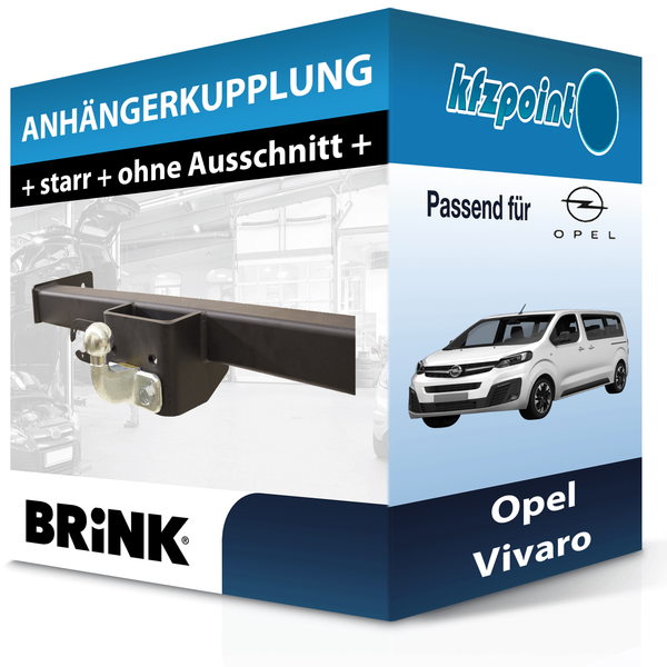 Brink AnhäNgekupplung Starr Passend für Opel Vivaro 03.2019-Jetzt Neu-image