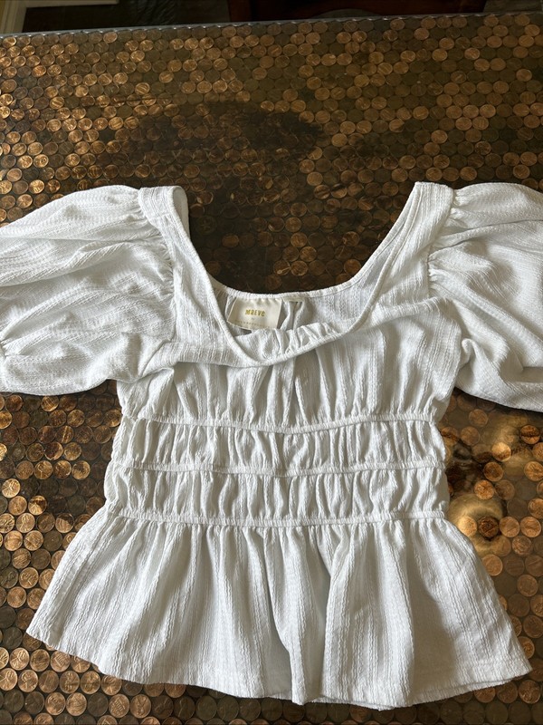 Anthropologie Maeve Summer Shirt Top S