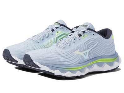 Mizuno Wave Horizon 6 J1GD22601 Women 7 Heather White Road Running Shoes DDK1956