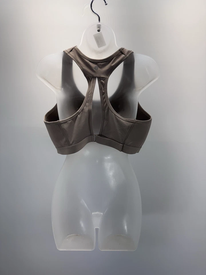 Avia женщин XX большой (20) ударопрочный с ремешками спортивный бюстгальтер серо-коричневый новый с Ярлыками - Изображение 2 из 4