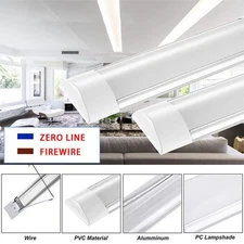 4FT Led Batten Light Garage Lights Tube Light Office Shop Ceiling Lamp Daylight