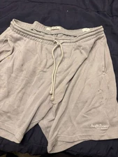 PacSun Pacific Sunwear Men’s Sweat Shorts L – Light Gray Cozy Ath