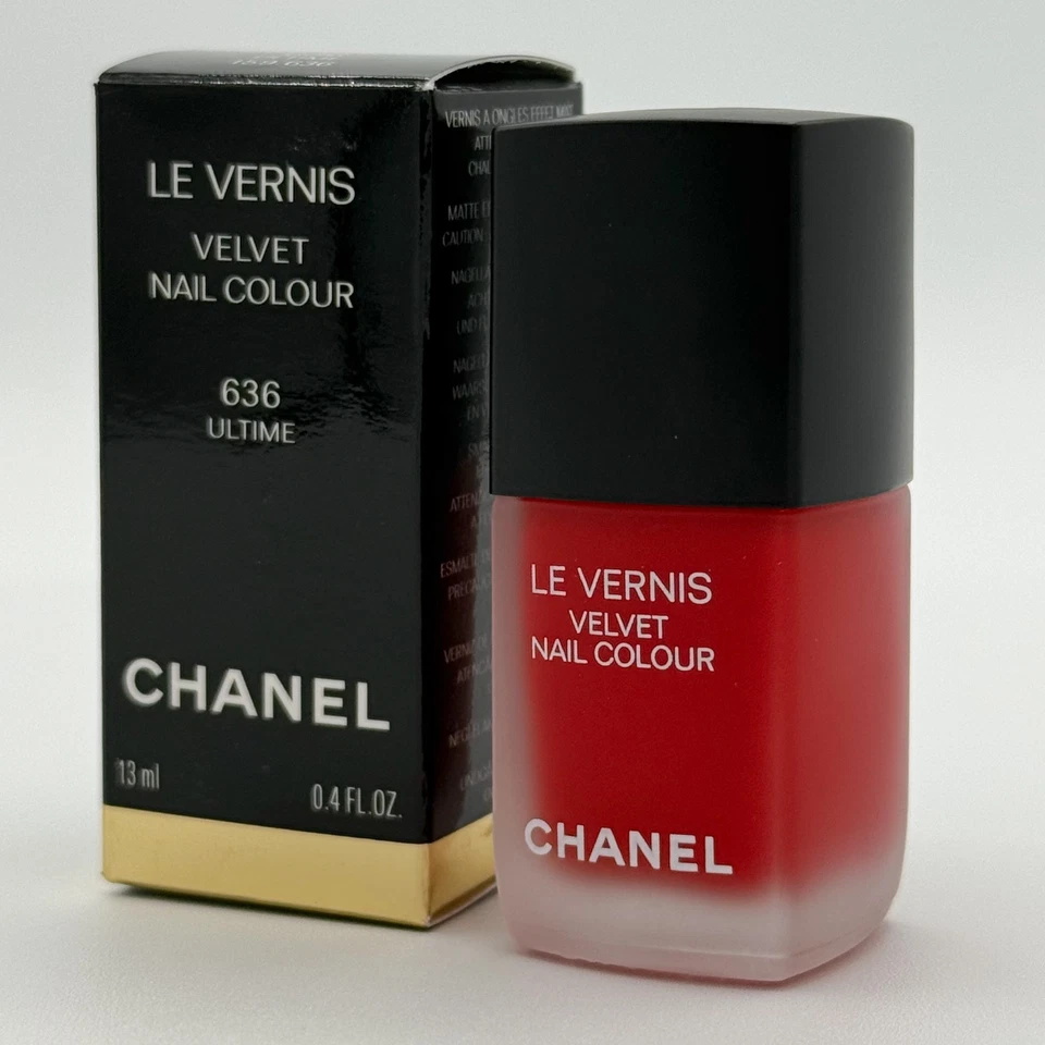 CHANEL LE VERNIS 636 ULTIME Esmalte de Uñas Color Tono - Totalmente Nuevo En Caja Foto 2 de 4