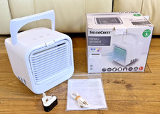 SILVERCREST Portable Air Cooler 10W 700ml USB-C 3 Speeds LED cols. ( free plug!)