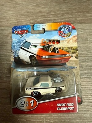 カーズ、ミニカー、マテル（フランク、ポルトコルサ、アイス、すもう） Disney Pixar Cars Color Changers Francesco Bernoulli & Snot Rod