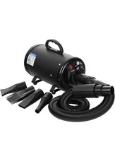 Dog Dryer, Pet Grooming Blower with Heater for Cat/Dog, 2400W Speed-Adjustable